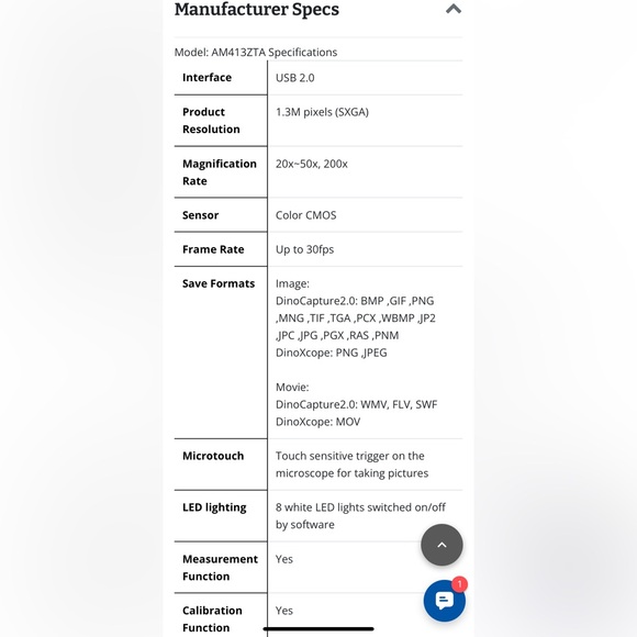 Dino-Lite: Digital Microscope AM413ZTA - Picture 6 of 7
